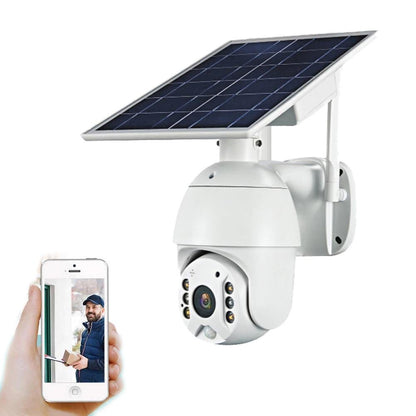 CRONY RBX-S10 Low power 4G solar camera 5mp 1080P HD Solar Panel Outdoor Surveillance Waterproof CCTV Camera Smart Home Two-way Voice Intrusion Alarm - Edragonmall.com