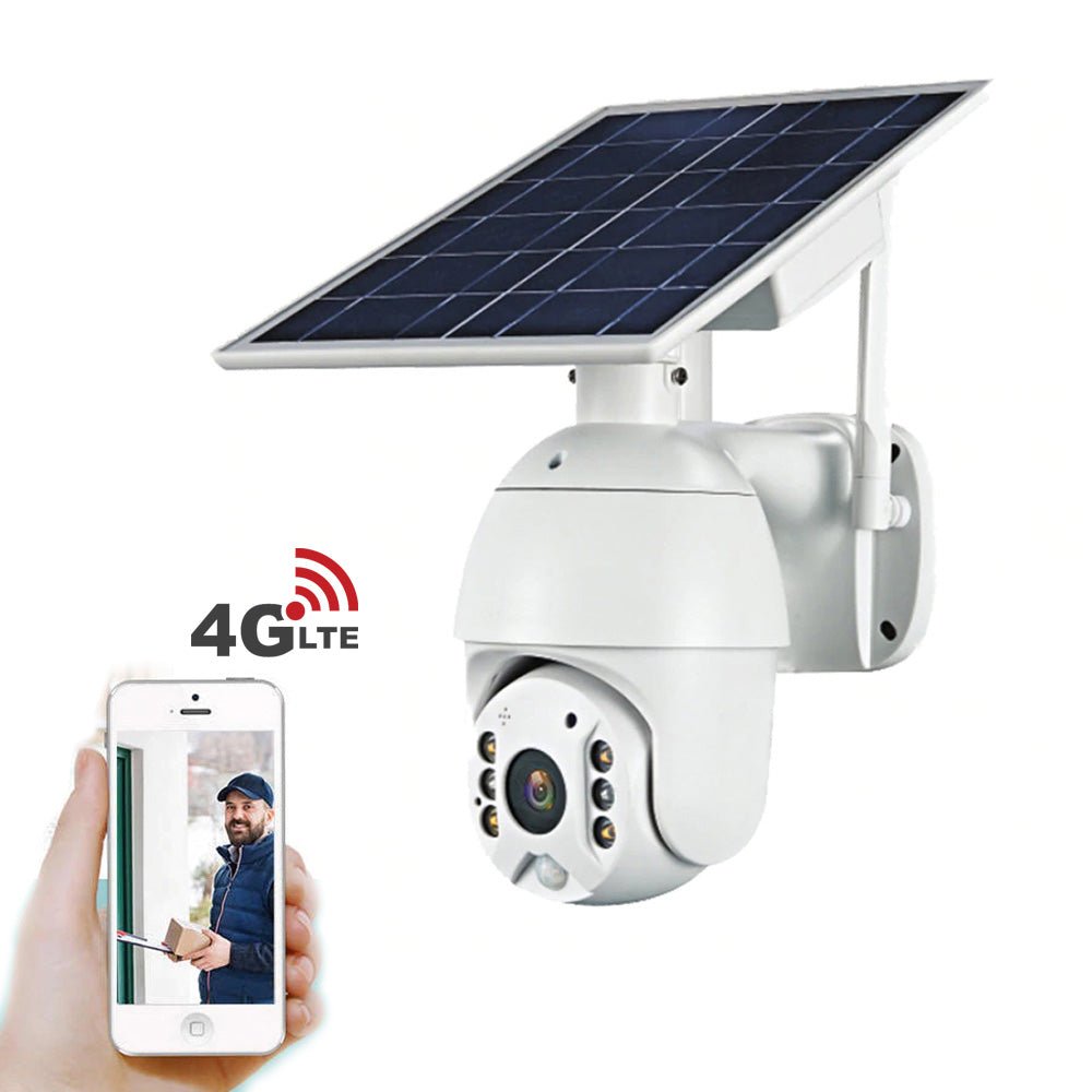 CRONY RBX-S10 Low power 4G solar camera 5mp 1080P HD Solar Panel Outdoor Surveillance Waterproof CCTV Camera Smart Home Two-way Voice Intrusion Alarm - Edragonmall.com