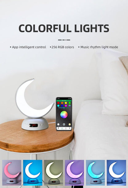 CRONY SQ-902 guran speaker Speaker Quran Led Moon Lamp Aromatherapy Function Azan Alarm Clock Quran Player - Edragonmall.com