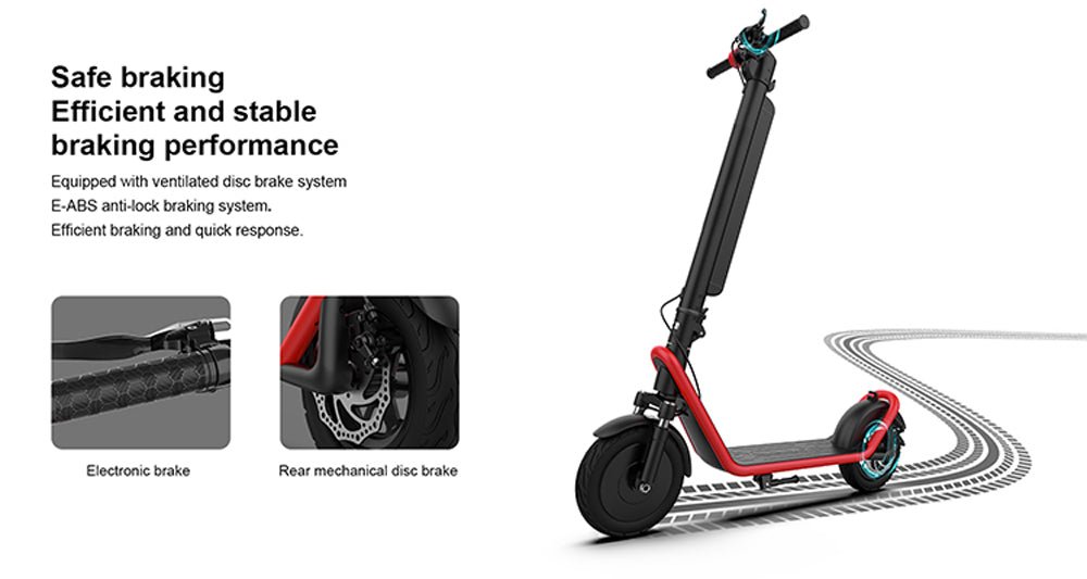 CRONY X11 Max 45KM/H+Max 50 KM+APP Folding E-Scooter electric scooter motorcycle 36V 13AH 450W - Edragonmall.com