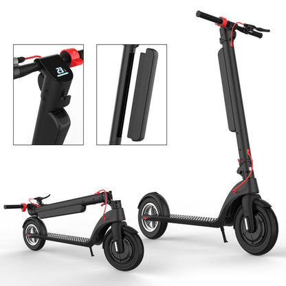 CRONY X8 Electric Kick Scooter Max speed 38KM Replaceable dual battery capacity Foldable10 inch - Edragonmall.com